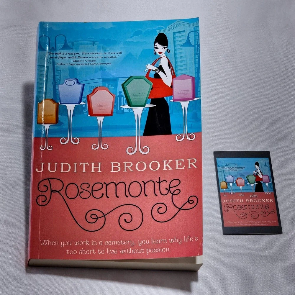 Rosemonte Judith Brooker First‎ Edition Paperback 2014 Paranormal Romance Novel